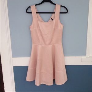 Lulu’s Skater Dress- Blush